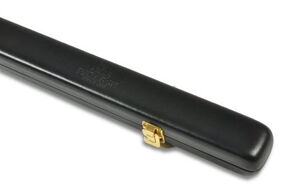 Lederkoffer Schwarz dünn nah zu