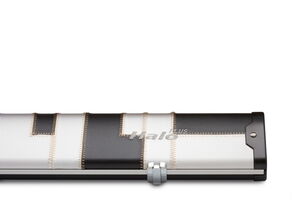 HALO PLUS Koffer Schwarz Weiß Flickwerk EXTRABREIT - dreiviertel