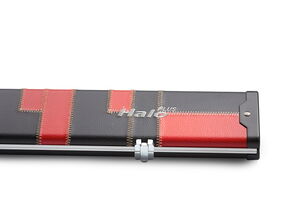 HALO scharz-rot Flickwerk extrabreit für einteilig