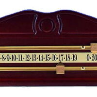 Mahagoni Snooker Score Board ECONOMY klein