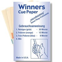 Winners Cue Paper