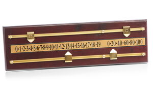 Mahagoni Snooker Score Board JUNIOR