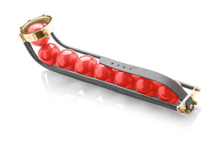 Langer Auffang mit Messing